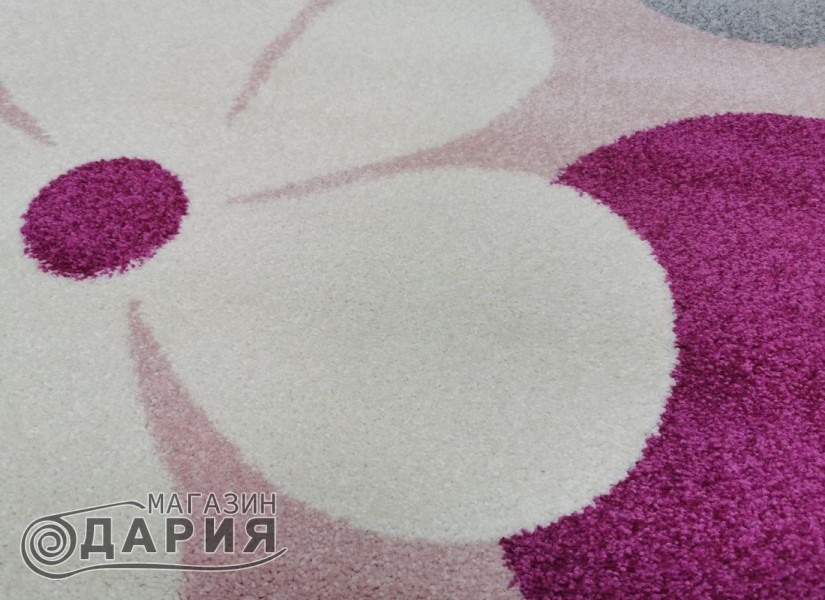 Тъкан килим MAGNOLIA 801 lila/pink